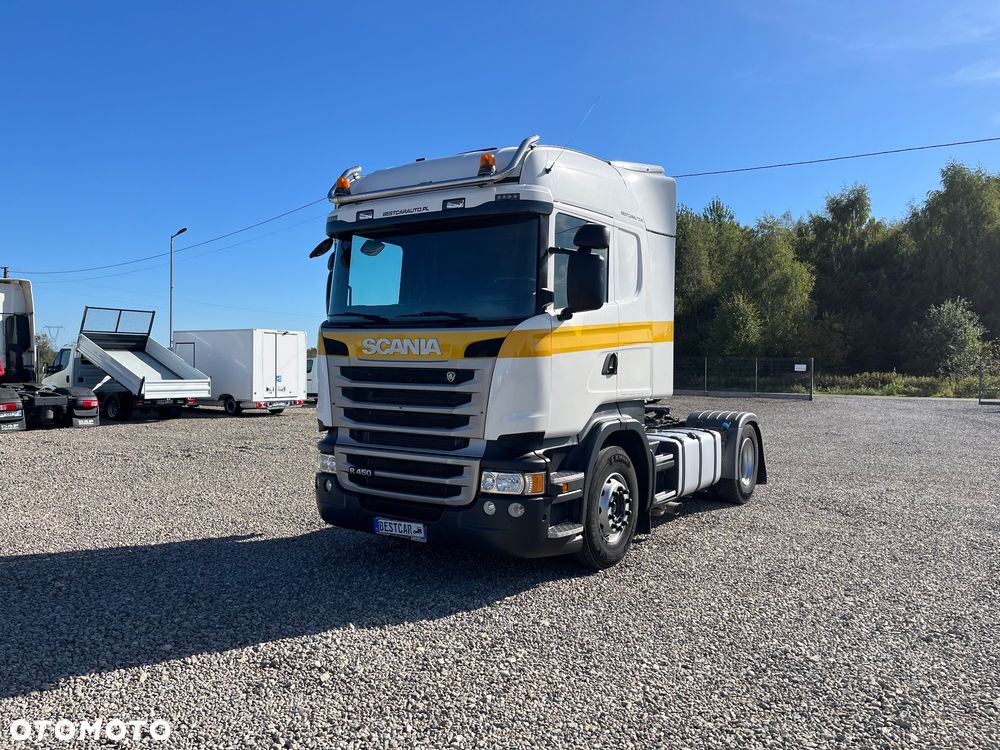 Scania R450/ MANUAL/ PODUSZKI PRZÓD+TYŁ / HYDRAULIKA/ Z FRANCJI - 1