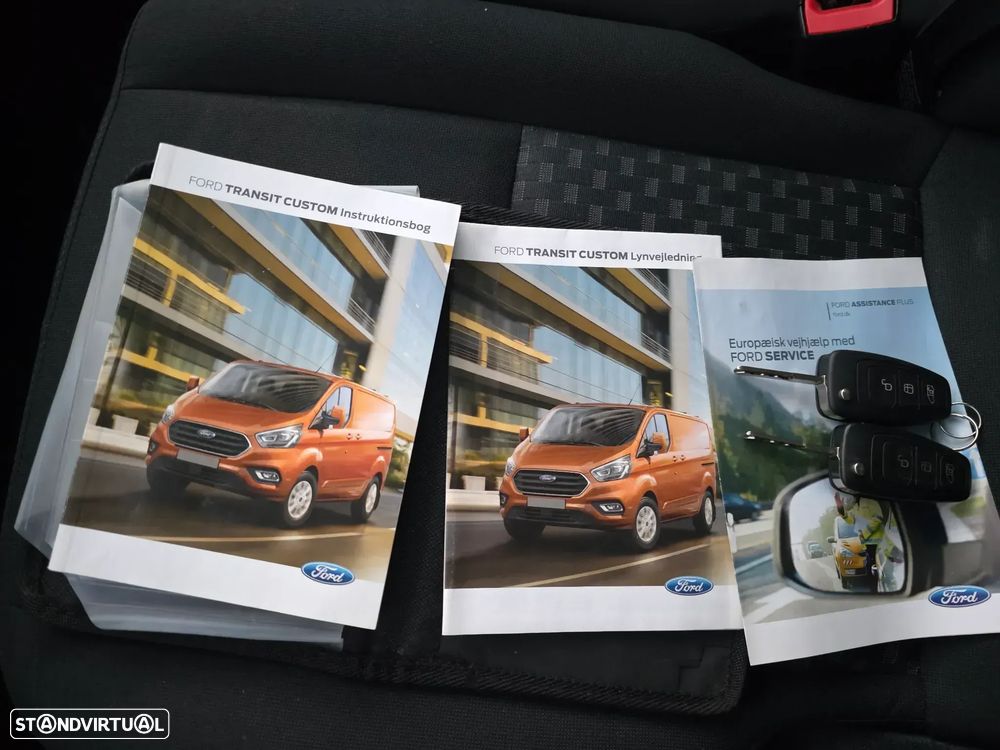 Ford TRANSIT CUSTOM 2.0 TDCI 130CV LEDS AC IMPECAVEL ACEITO RETOMA - 24