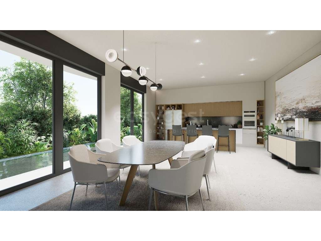 Moradia Inovadora T4+1 com garagem e piscina na Portela da Vila a 3... - Grande imagem: 3/24