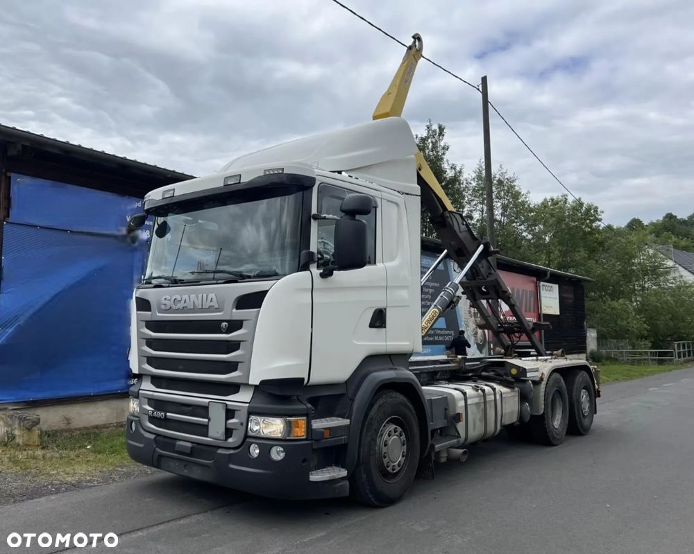 Scania R490 / Retarder / Niemiecki Hakowiec Palfinger - 9