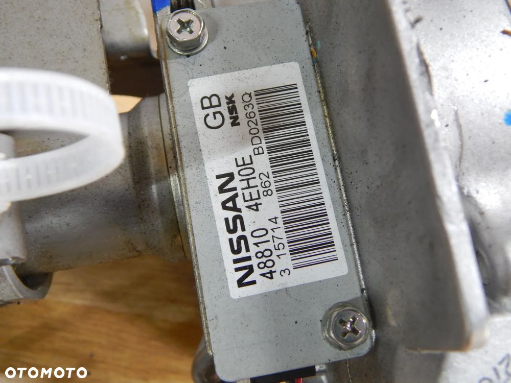 Wspomaganie elektryczne pompa kolumna Nissan QASHQAI J11 II 13-21  Łuków części - 6