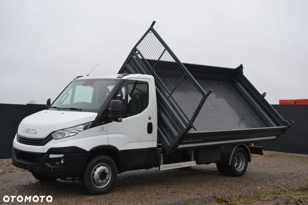 Iveco Daily 72C18 70C18 Nowy 3-stronny WYWROT Kiper Wywrotka Blokada mostu PTO Super STAN - 13