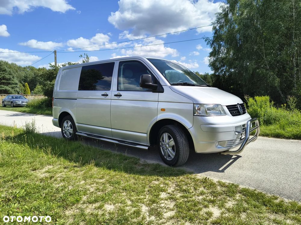 Volkswagen TRANSPORTER T5 Klima Elektryka Tempomat Duże Radio Brygadówka Dubel Kabina Klapa Rury - 22