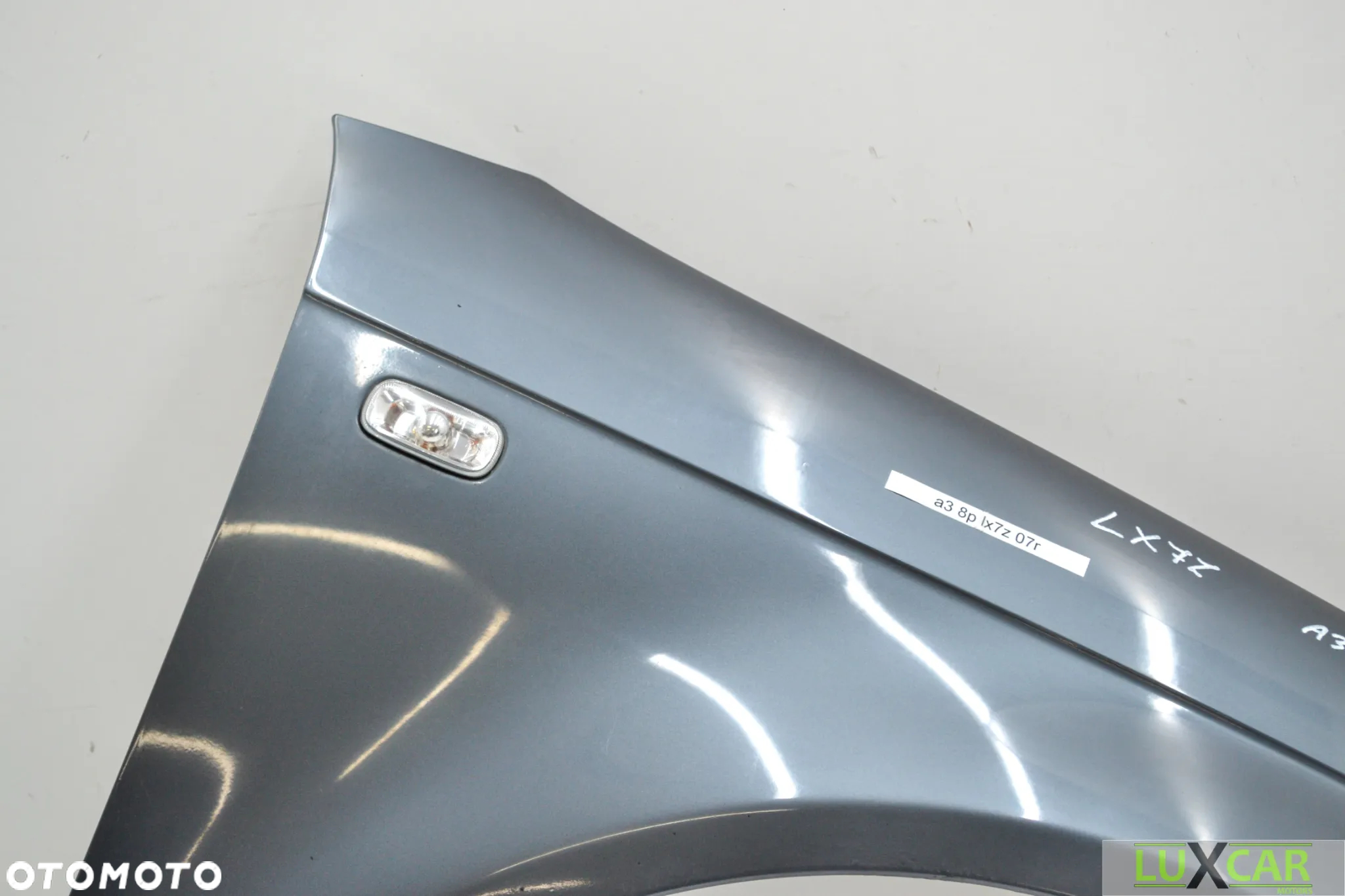 AUDI A3 8P BŁOTNIK PRAWY PRZÓD PRZEDNI KOLOR LX7Z GORLICE - 8