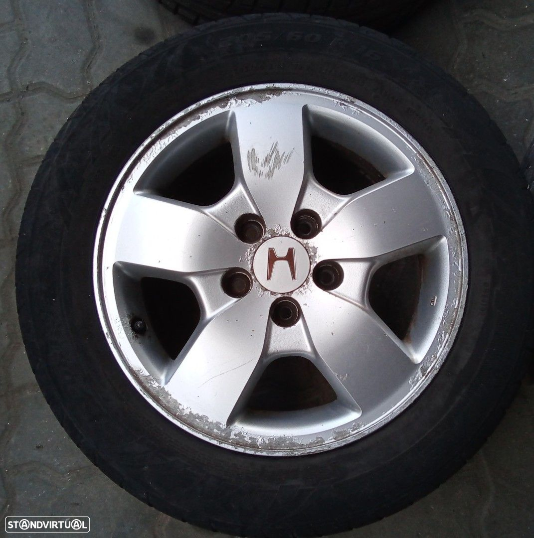 Jantes Honda HRV R16 205\60  furação 5x114.3 - 2