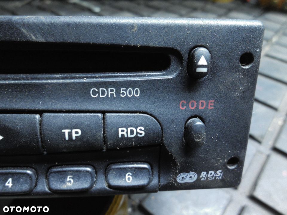 Radio CD CDR500 Opel Zafira A Astra II Omega - 2