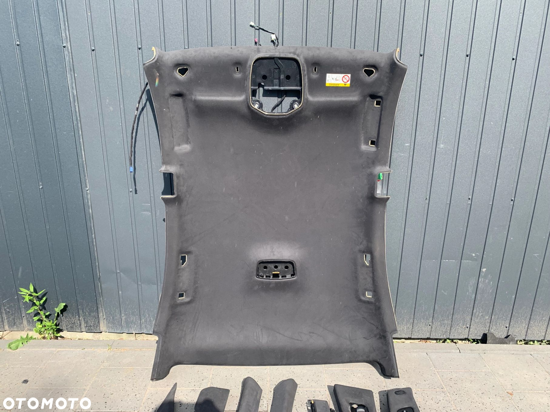 PODSUFITKA ALCANTARA ELEMENTY WNĘTRZA MASERATI GHIBLI III KOMPLET - 2