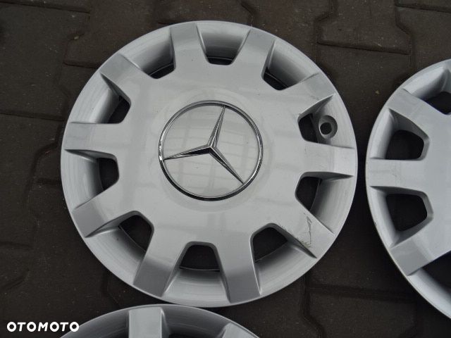MERCEDES Oryginalne kołpaki 15 - 5