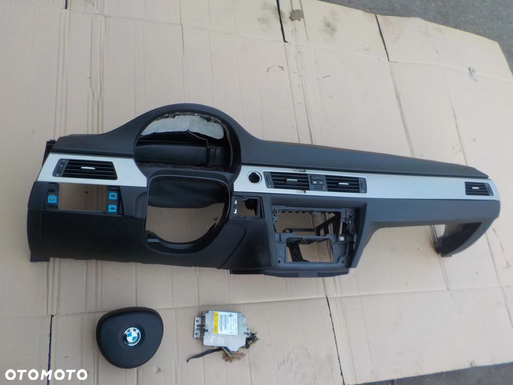 konsola airbag komplet bmw e90 e91 2007r - 1
