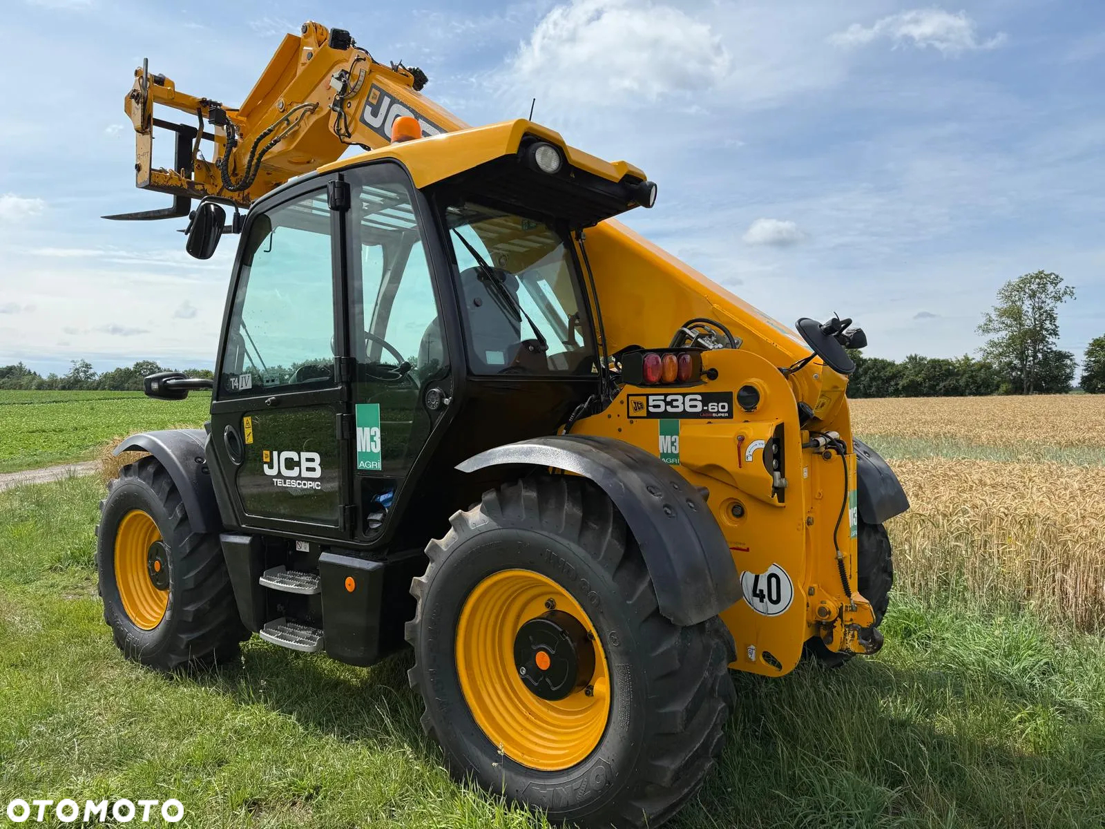 JCB Ładowarka teleskopowa Jcb 536-60 AGRI SUPER 2018 ROK Niski przebieg Bardzo bogata - 14