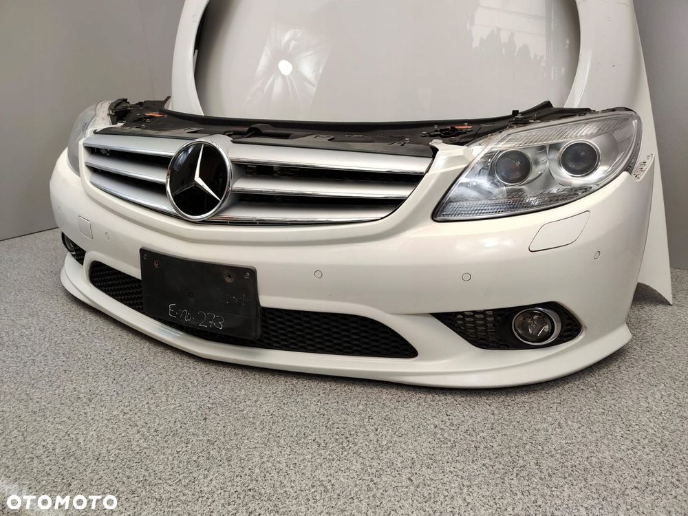 MERCEDES CL W216 AMG ZDERZAK MASKA CHŁODNICE PAS - 4