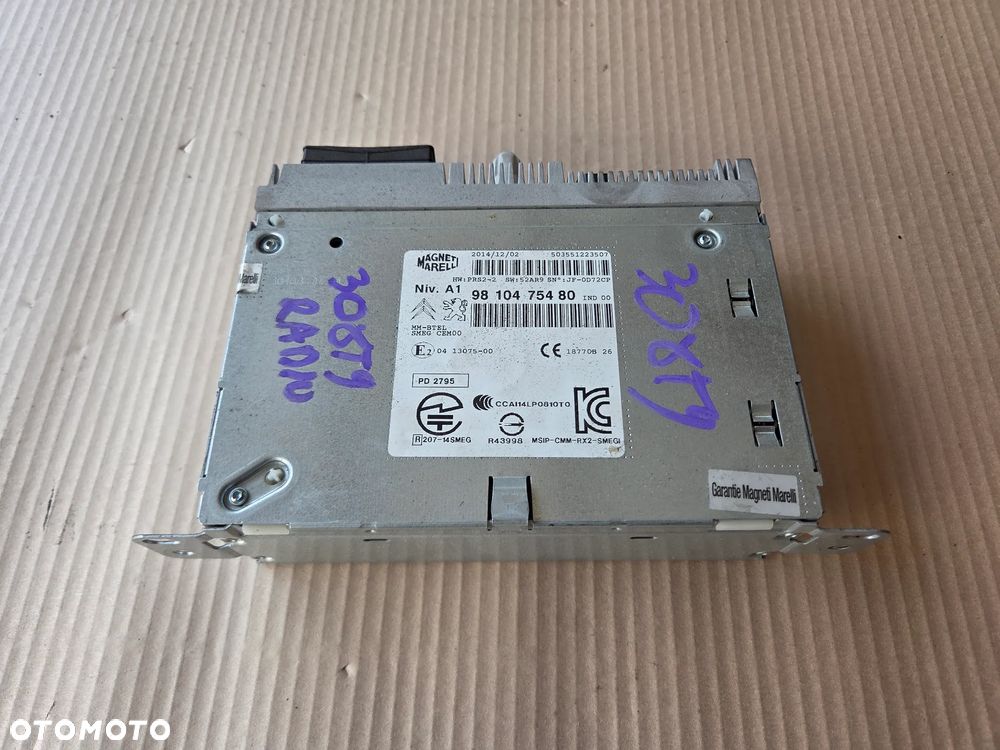 Radio nawigacja Peugeot 308 T9 - 1