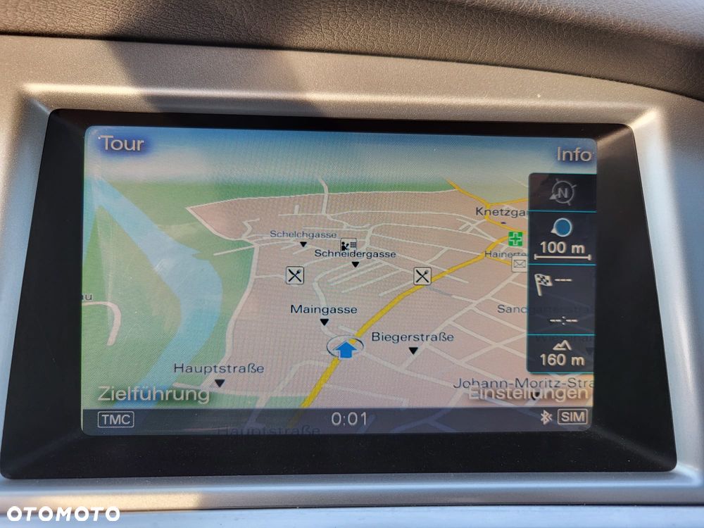 Audi A6 C6 monitor wyświetlacz ekran MMI 4F0919604 4F0919603A - 2