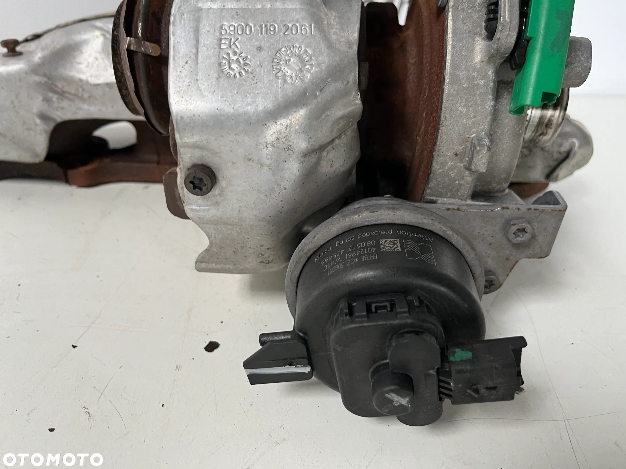 TURBOSPRĘŻARKA FORD KUGA GALAXY MONDEO 2.0 TDCI HDI 9807873180 - 3