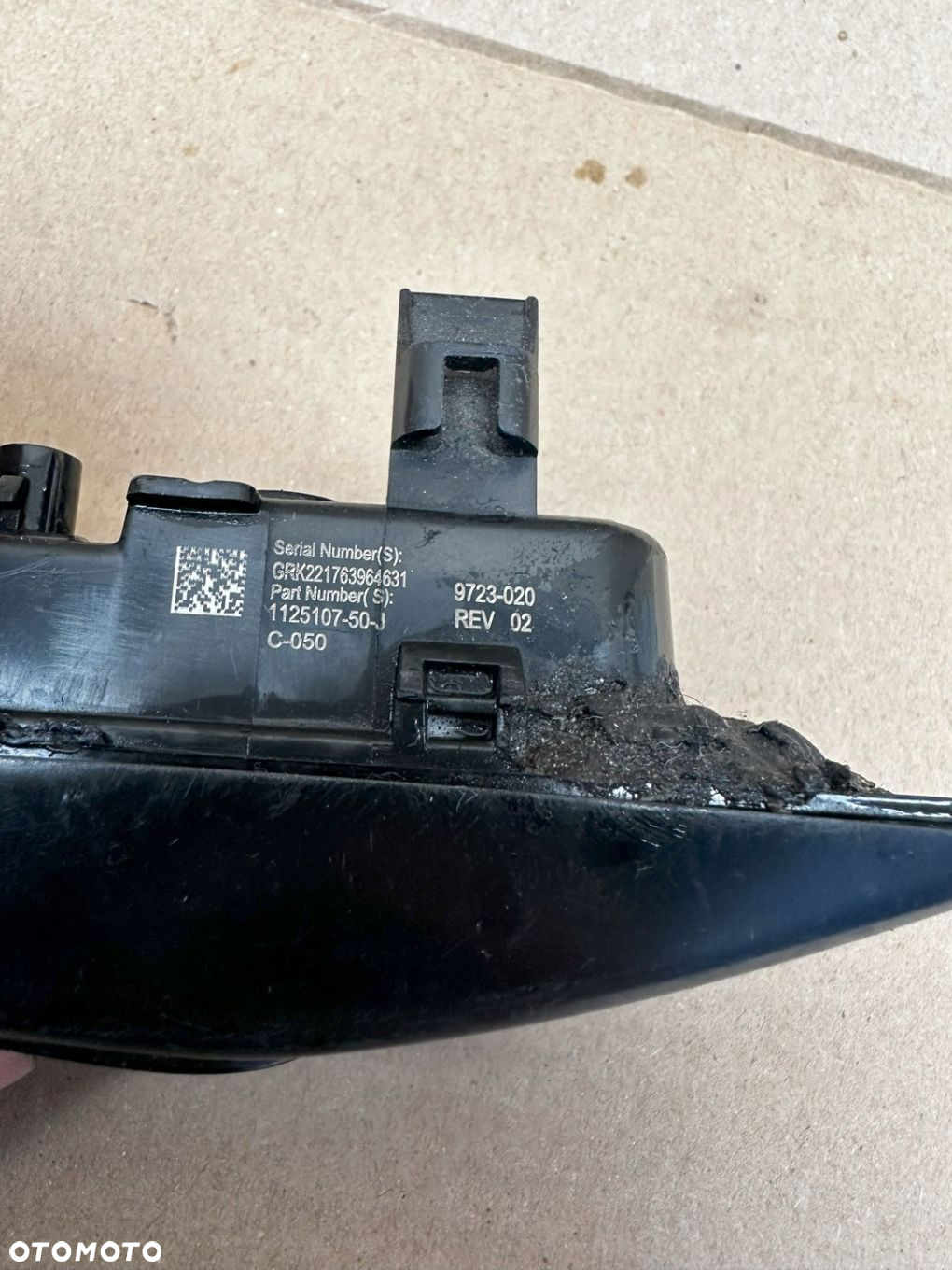 KIERUNKOWSKAZ KAMERA PRAWY TESLA MODEL Y 2019- 1125107-50-J - 4
