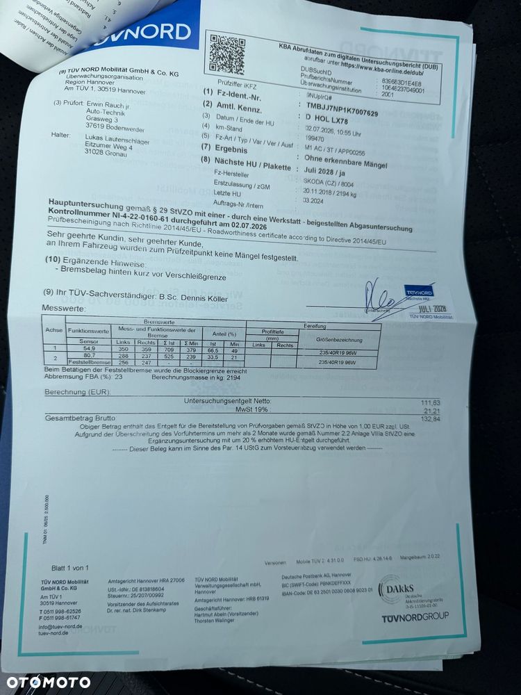 Skoda Superb 2.0 TDI DSG Sportline - 33