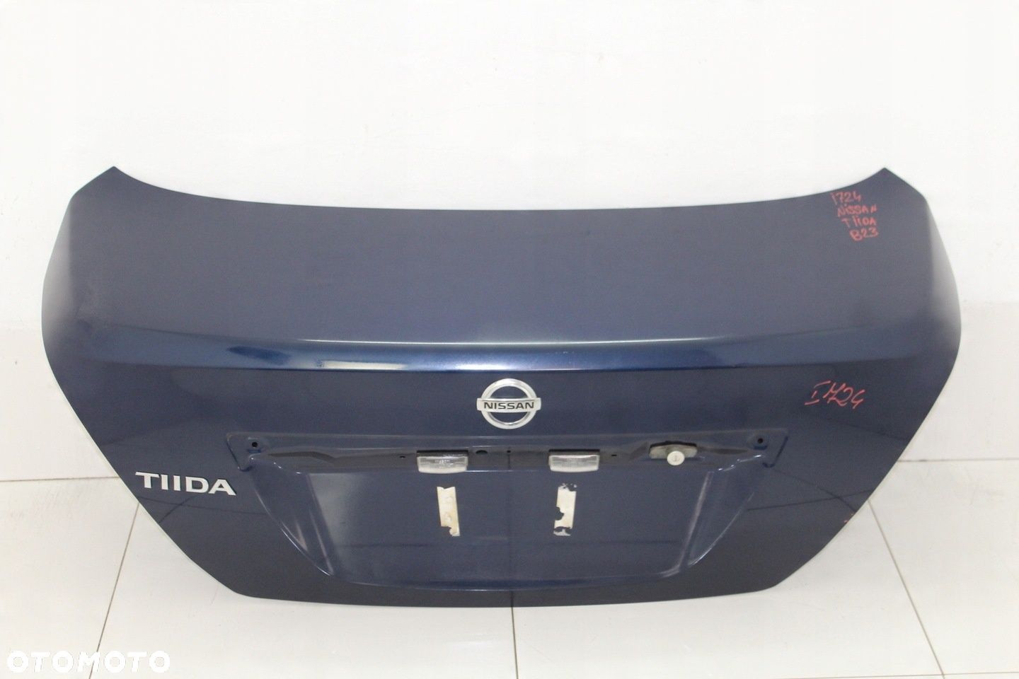 KLAPA BAGAŻNIKA TYŁ NISSAN TIIDA 04-12R B23 - 1