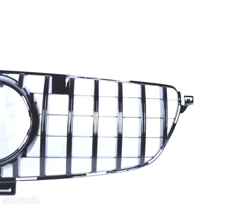 GRELHA FRONTAL MERCEDES CLASE GLE W166 X292 AMG 15-18 LOOK GLE63 GT PRETO - 4