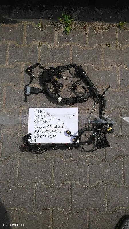 WIĄZKA CEWKI ZAPLONOWEJ FIAT 500 1.4 T-JET 55210654 - 1