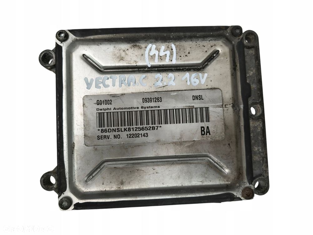 STEROWNIK SILNIKA Opel Vectra C Signum 2.2 16V 09391263 - 1
