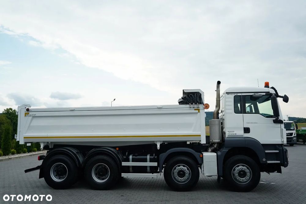 MAN TGS 35.420 / 8X4 / WYWROTKA 2 STRONNA  / HYDROBURTA / MEILLER KIPPER / SPROWADZONA - 16