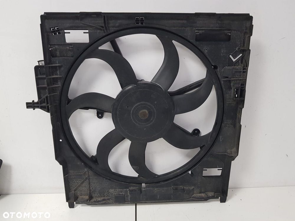 WENTYLATOR OBUDOWA CHŁODNICY 600W BMW X5 E70 E70N E71 X6 F15 F16  7629131 8509747  7799918 - 6