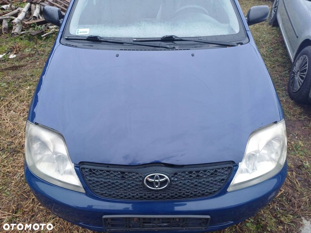 KOMPLETNY PRZÓD MASKA ZDERZAK TOYOTA COROLLA E12 8Q4 - 2