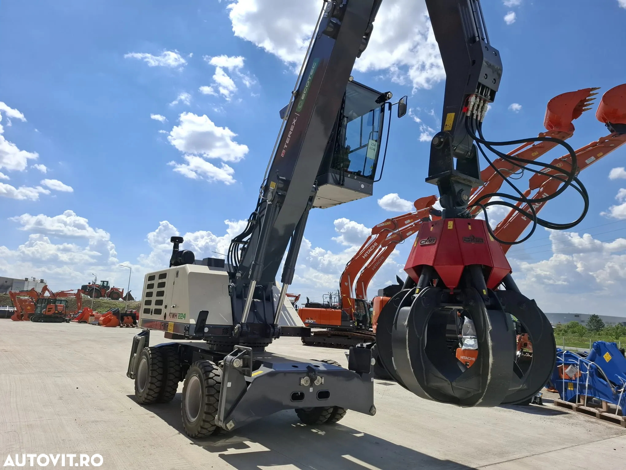 Terex FUCHS 26t, brate 11m, graifer 5 petale, cale fata spate-garantie, posibilitate leasing-269.000 EUR+tva - 14
