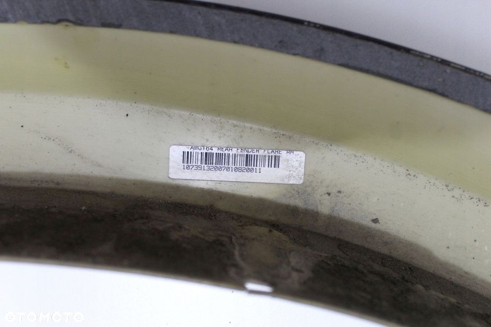 Nakładka listwa AMG błotnika tylna prawa Mercedes ML W164 A1648843022 197 - 6
