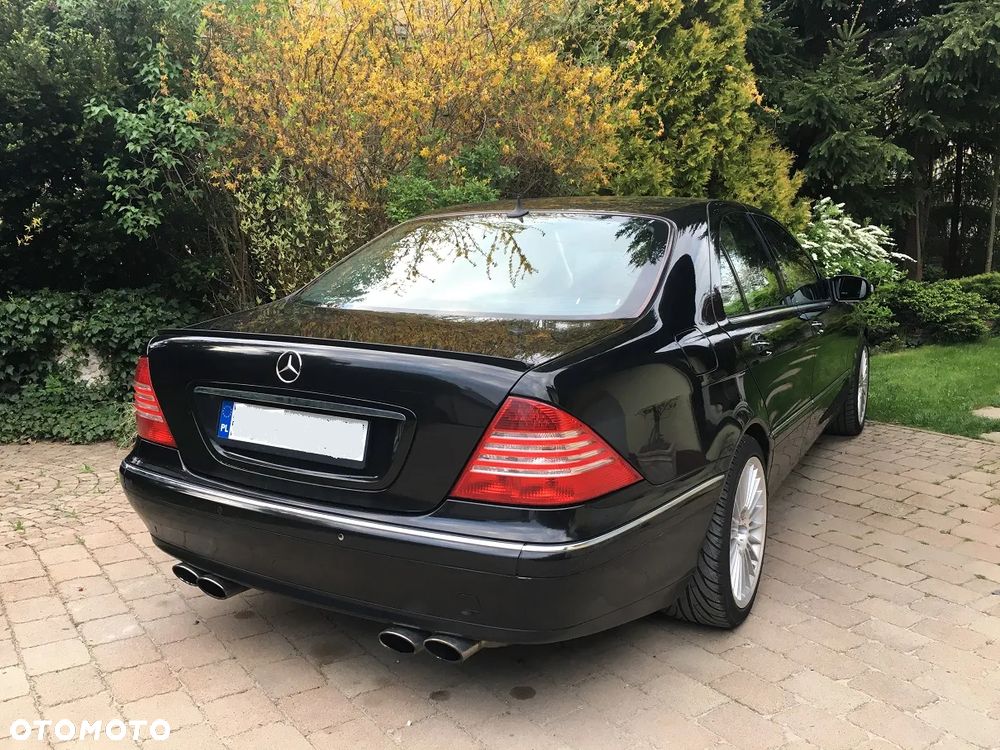 Sportowy układ wydechowy Mercedes S500 W220 - 2