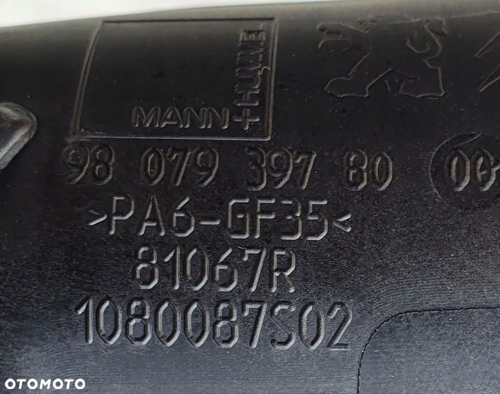 rura dolot powietrza turbo citroen c3 aircross - 3
