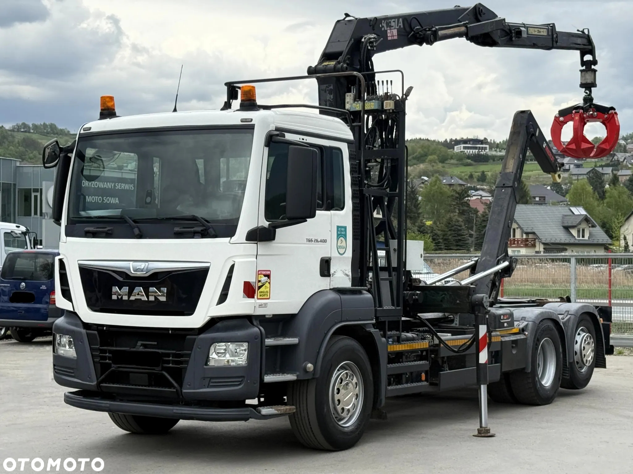 MAN TGS 26.400 * HAKOWIEC + KESLA 2114Z * STAN BDB - 2