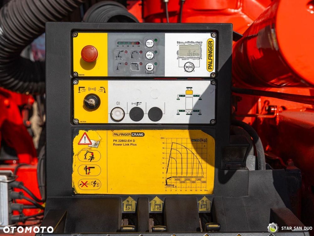 Mercedes-Benz ACTROS 2542 6x2 Palfinger PK 22002 EH HDS Żuraw Rotatot Winda - 20