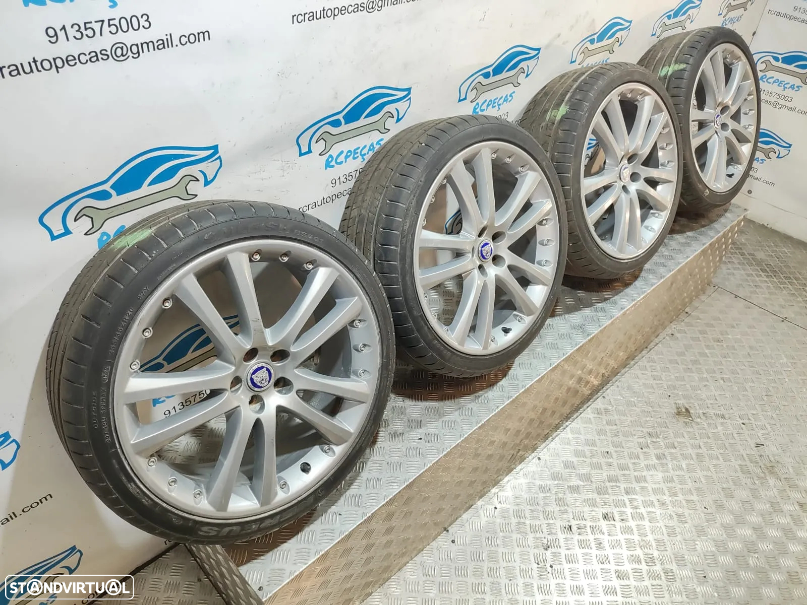 Jantes 20 originais JAGUAR XF X250 8,5J ET49 5x108 - 12