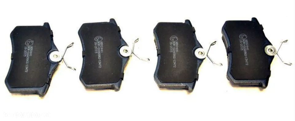 TARCZE HAMULCOWE TYŁ PEUGEOT 1007 (KM_) 307 (3A/C), 307 Break (3E), 307 CC (3B), 307 SW (3H), 307 SW Furgon/kombi (3E_, 3H_), PARTNER Furgon/minivan (5_, G_), PARTNER nadwozie wielkoprzestrzenne (MPV) (5_, G_), PARTNER ORIGIN Furgon/minivan (G_), PARTNER Platforma / podwozie (5_, G_) - 2