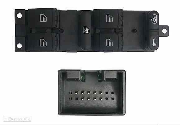 COMANDO ELEVADOR FRENTE ESQUERDO VOLKSWAGEN GOLF IV 1.9 TDI 110CV 1896CC - 1