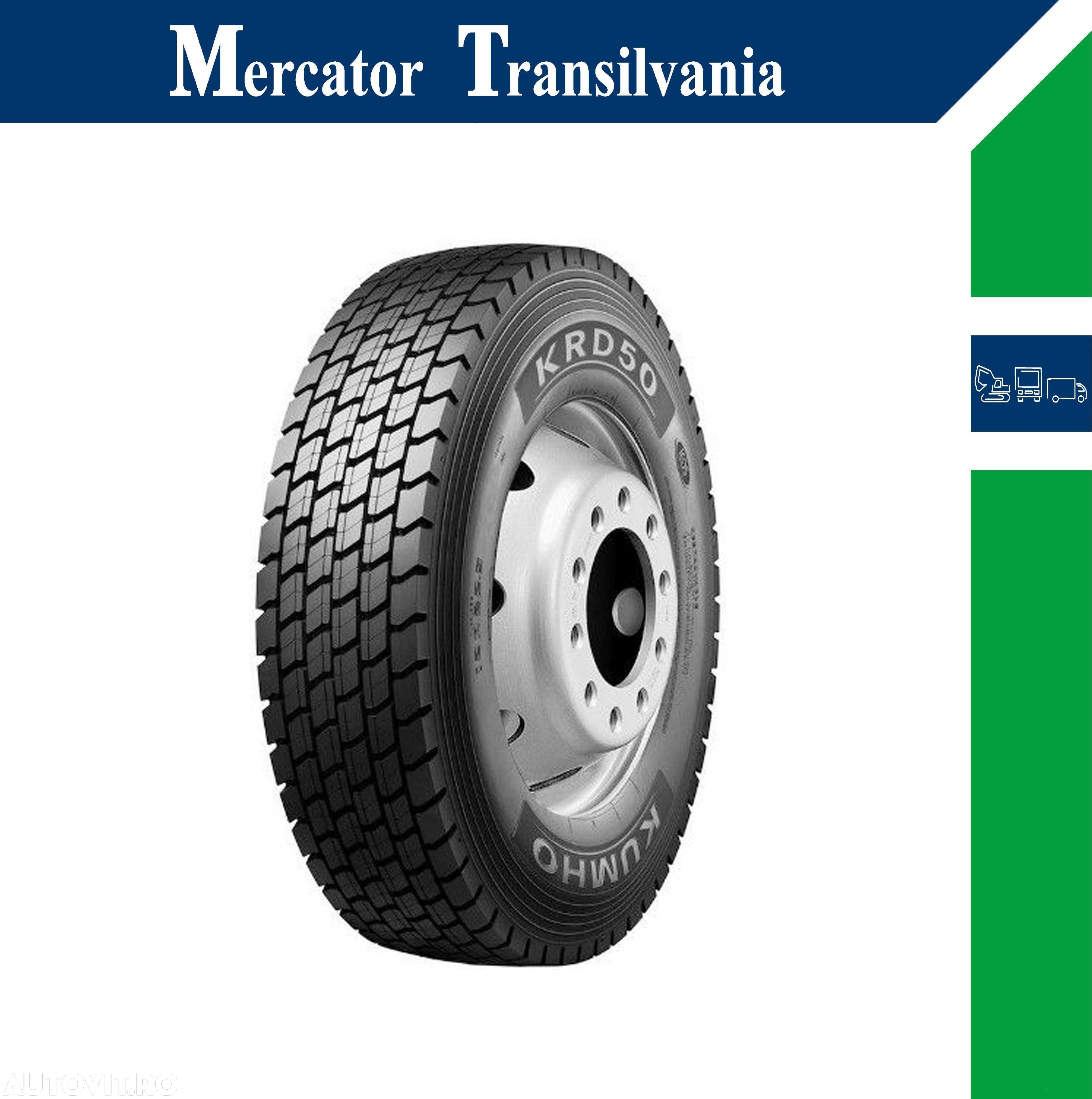 Anvelopa NOUA M+S* Regional 225/75R17.5 Kumho KRD50 129/127M/E/C/1-72dB Tractiune - 1
