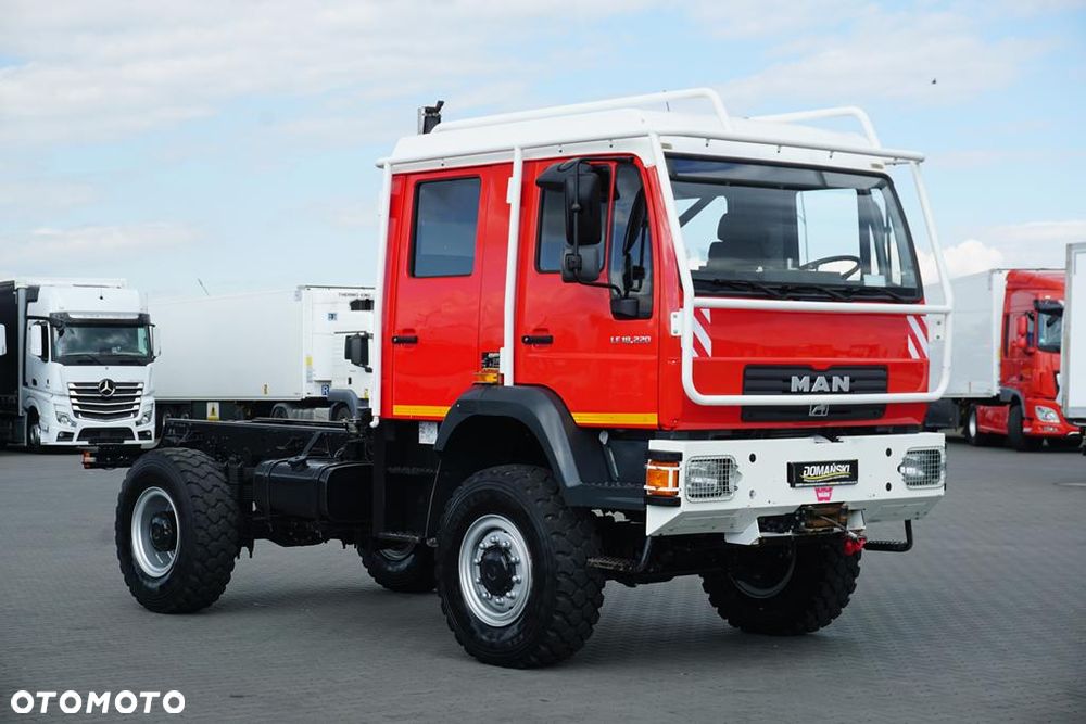 MAN / LE 220 / 4 X 4 / DOKA / DO ZABUDOWY / KAMPER - 1