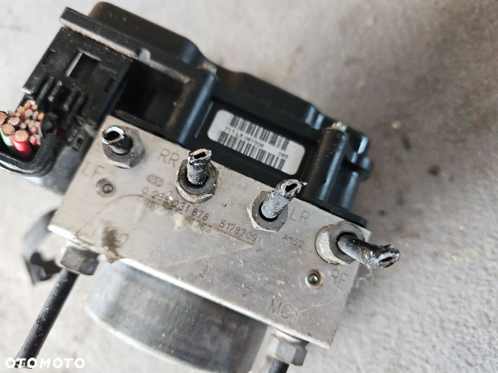 Pompa sterownik ABS Fiat Grande PUNTO 1,3 M-Jet 55kW 75KM 2006r 0265800598 - 5