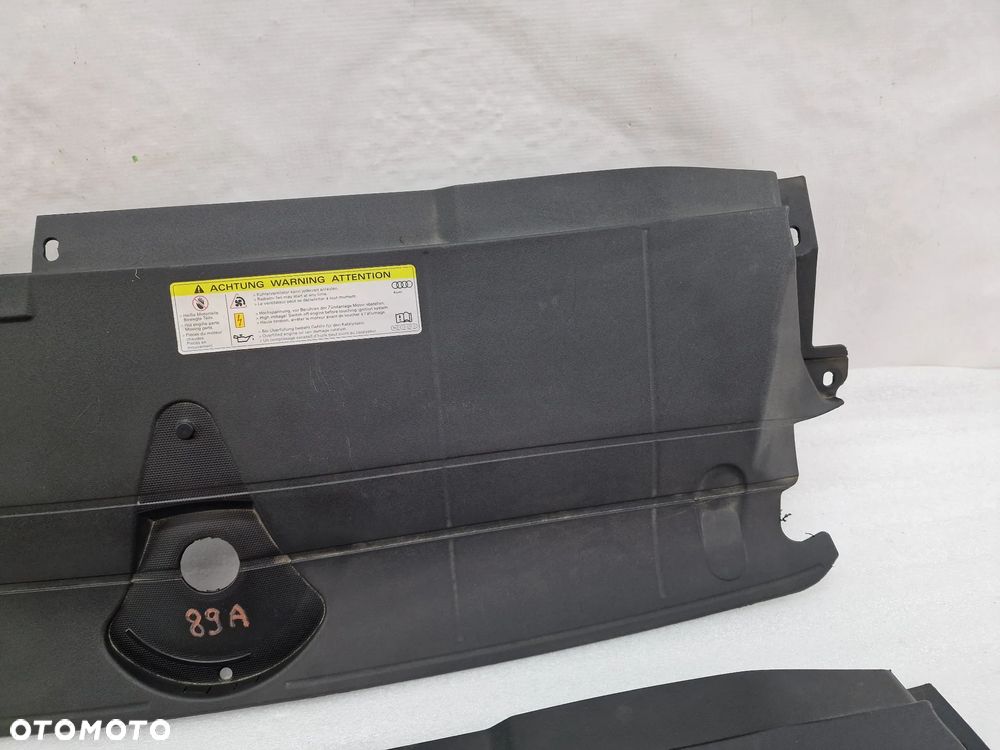 AUDI A6 C8 4K0 18- OSŁONA / NAKŁADKA PASA PRZEDNIEGO PRZÓD , NR 4K0807081 , NR AUKCJI OP89 - 3