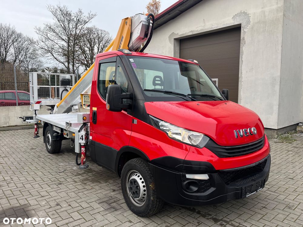 Iveco Podnośnik Koszowy 24 Metry 15 w Bok Multitel Mt240 Zwyżka Tylko 17 tys Km !!  UDT jak Wumag Ruthmann GSR - 1