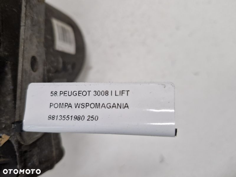PEUGEOT 3008 I LIFT POMPA WSPOMAGANIA 9813551980 - 7