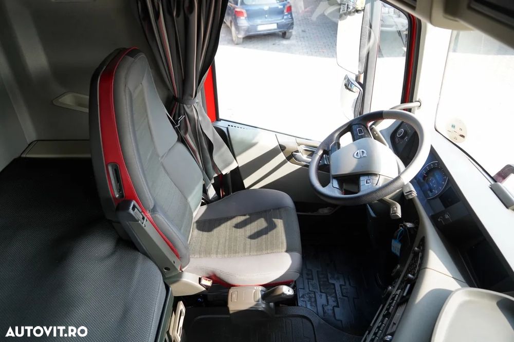 Volvo FH 460 / COMBINAȚIE TANDEM / 120 M3 / TRANSITION / I-SAVE / I-PARK COOL / DIRECȚIE CU RIDICARE AXLE / WIELTON / CORTINĂ ARMATĂ - 29