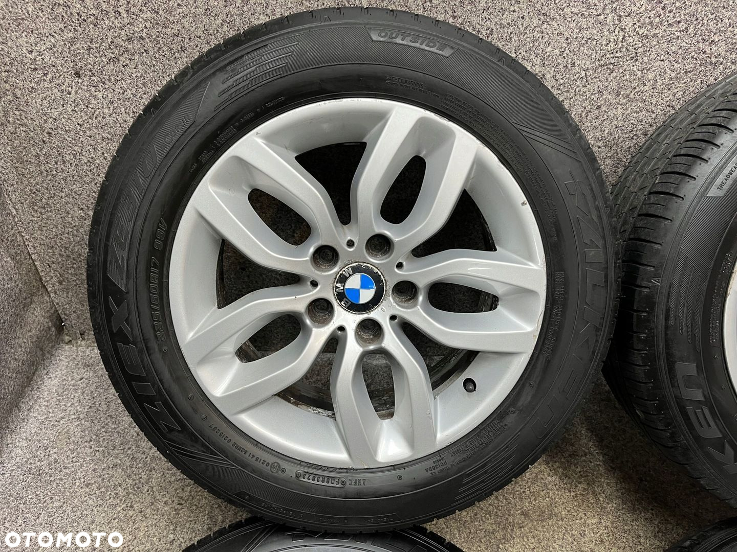 Kola alufelgi R17 5x120 ET32 7.5J opony LETNIE FALKEN 225/60 BMW F25 X3 F26 - 2