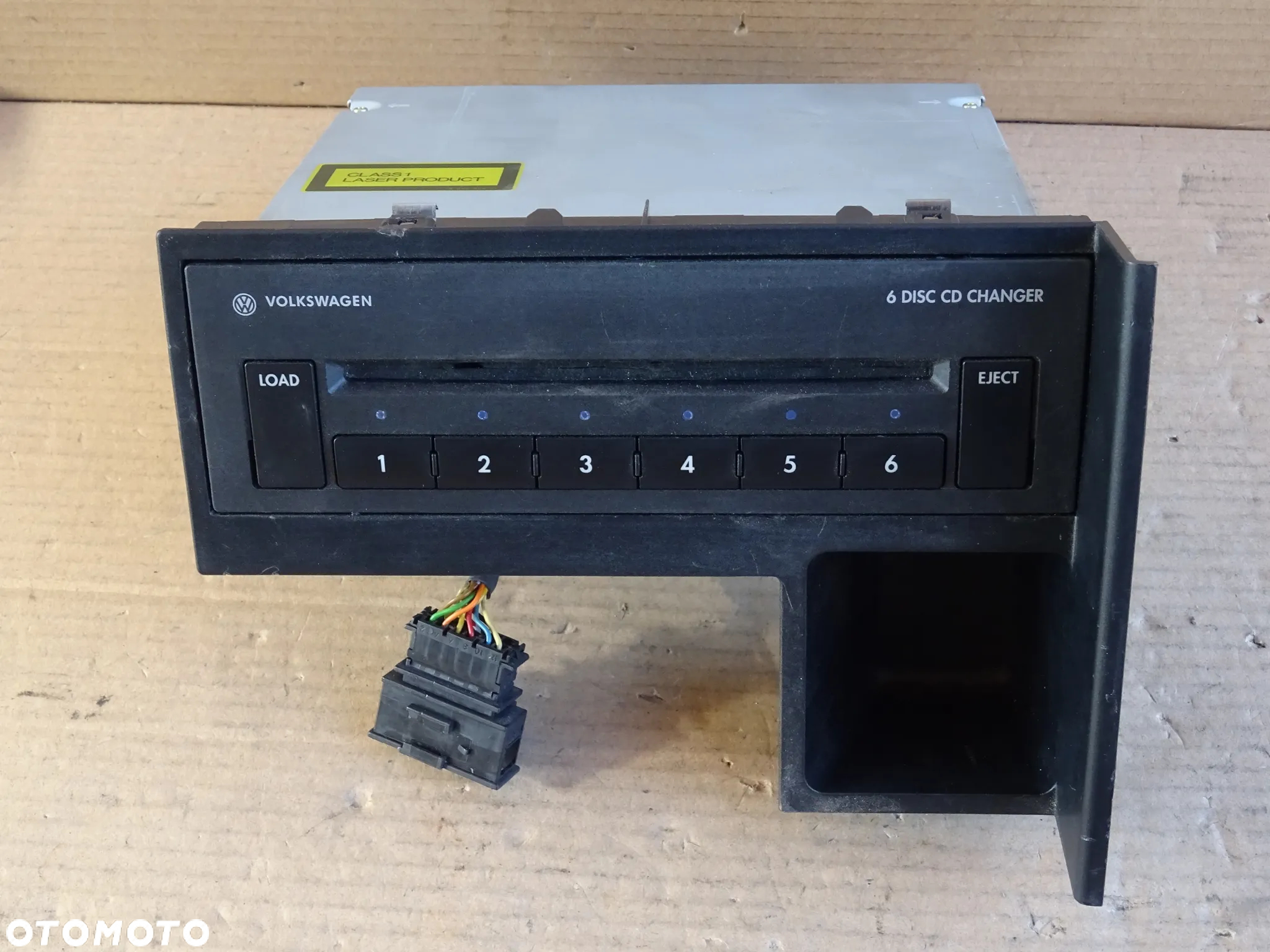 RADIO ODTWARZACZ RCD300 VW TOURAN CADDY GOLF PASSAT ZMIENIARKA - 6