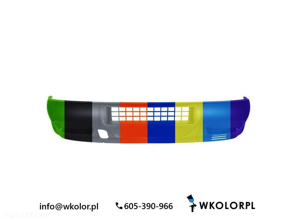 NOWY ZDERZAK IVECO DAILY III 2004-2006 LAKIEROWANY W KOLOR - 1