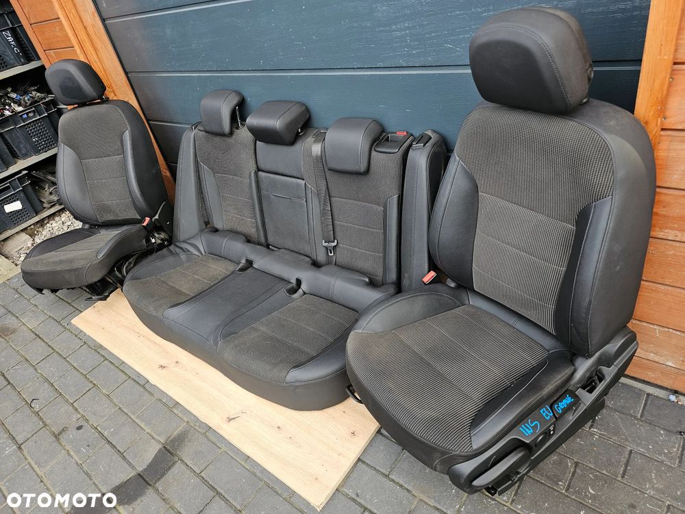 FOTELE KANAPA PÓŁ SKÓRA GRZANE BOCZKI OPEL INSIGNIA A HATCHBACK SEDAN KOMBI EUROPA - 2