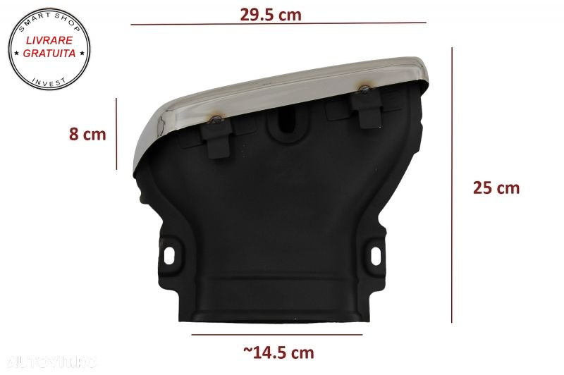 Difuzor Bara Spate cu Ornamente evacuare Mercedes E-Class W213 (2016-2019) E63S De- livrare gratuita - 9
