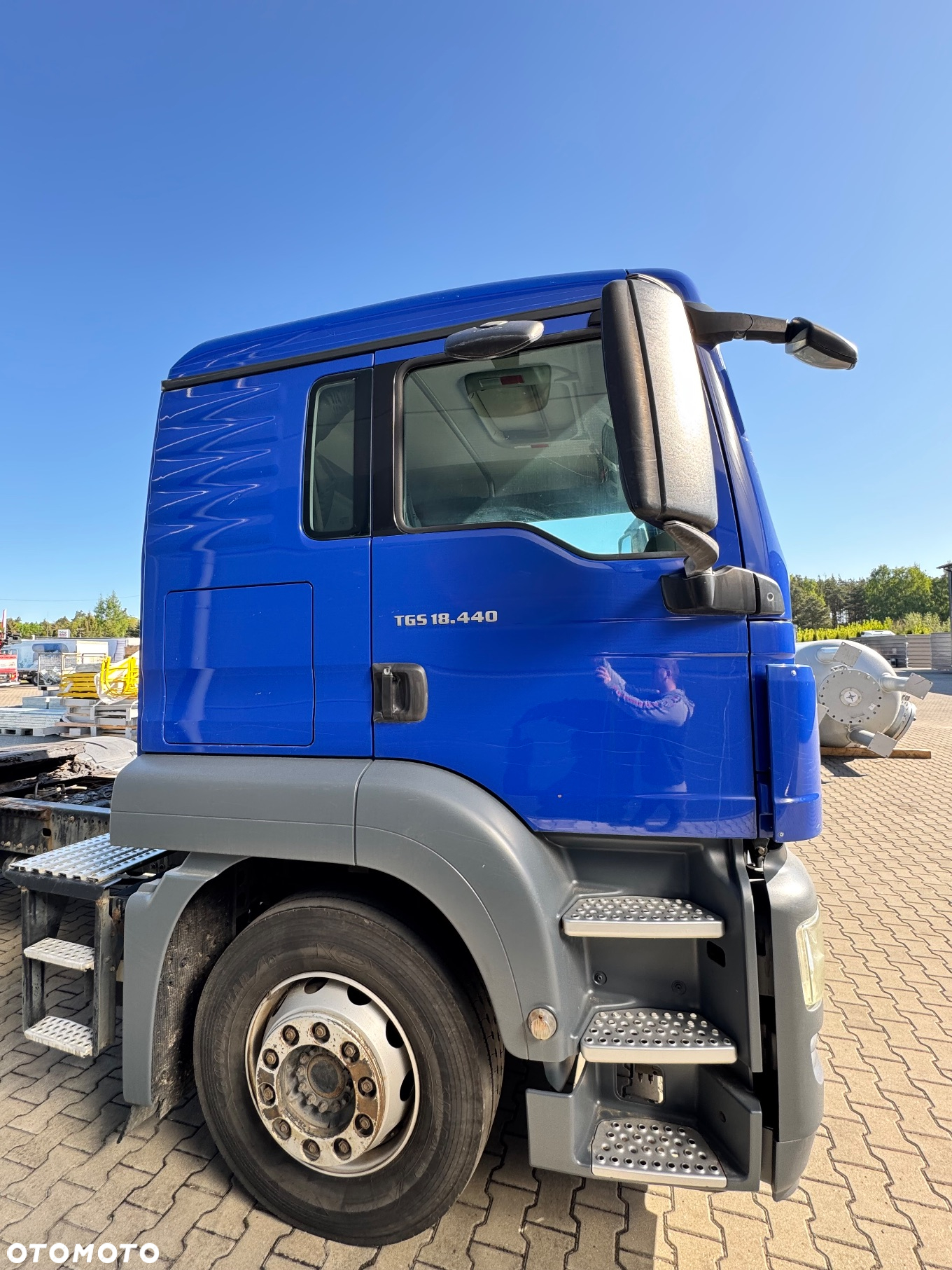 Kompletna kabina sypialna, niska Man Tgs 18.440 + stopnice + zderzak - 6