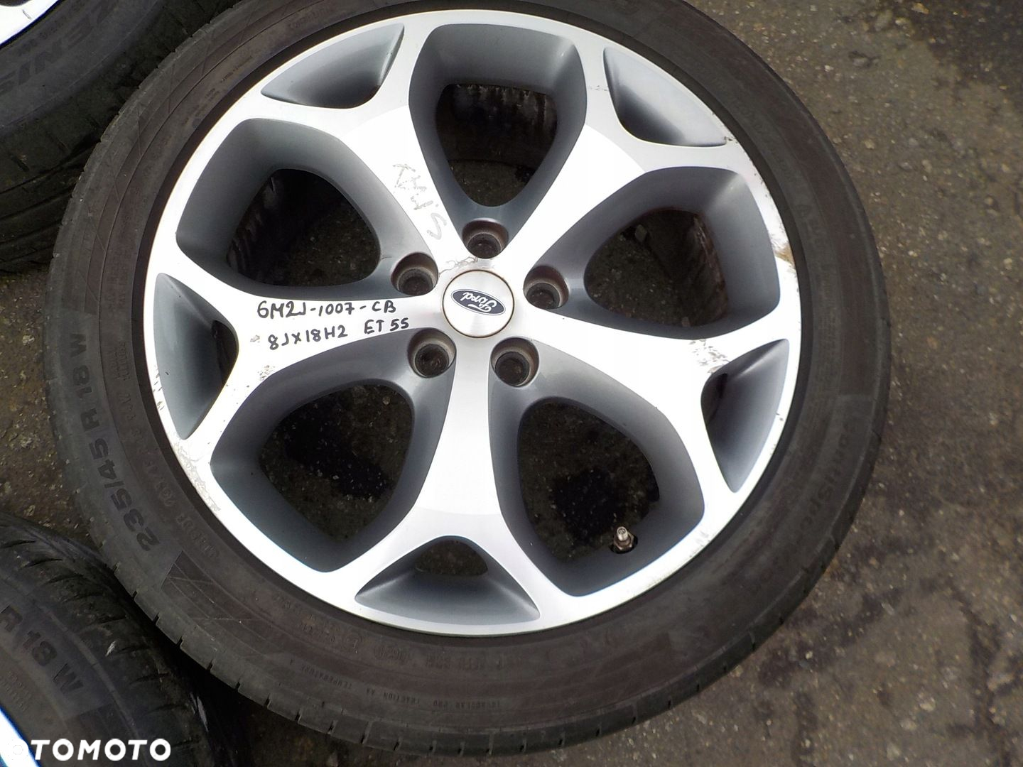 felgi aluminiowe 18 ford s-max mk1 2009r 6M2J-1007-CB - 4